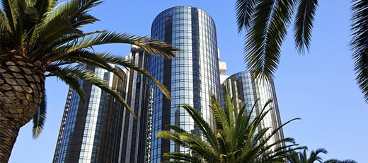//assets.onlocationexp.com/prod/images/The Westin Bonaventure Hotel Suites Los Angeles Exterior Carousel.jpg